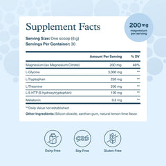 Close-up of Youtheory Sleep Nighttime Powder bottle with label