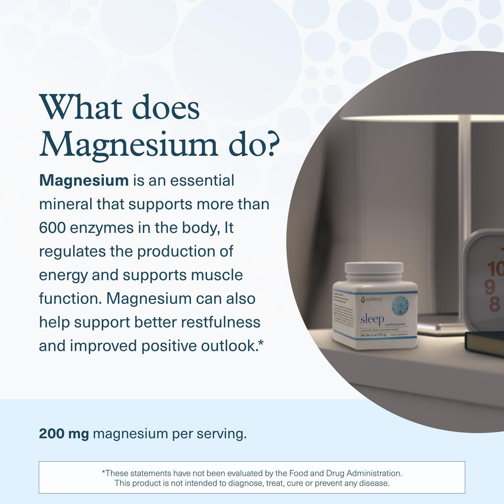 Key ingredients: melatonin, magnesium, L-theanine, and L-glycine