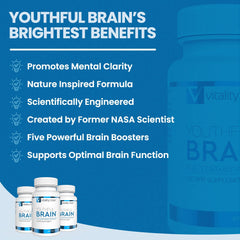 Close-up of Youthful Brain bottle