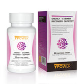 Bottle of YPOWER Creatine Workout Energy vegan capsules (60 count)