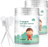 Yruzqne 104Pcs baby tongue cleaner packaging