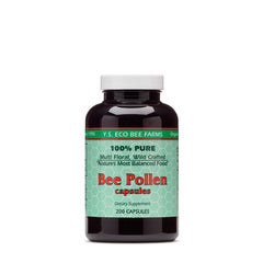 YS BEE FARMS Bee Pollen 550 mg capsules - 200 count