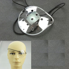 Pack includes 12 eye shields and 12 elastic ropes