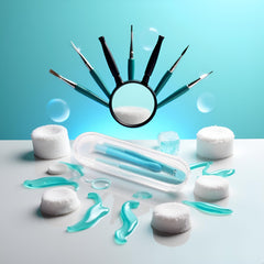 All-in-one YuanHolumid blue contact lens tool