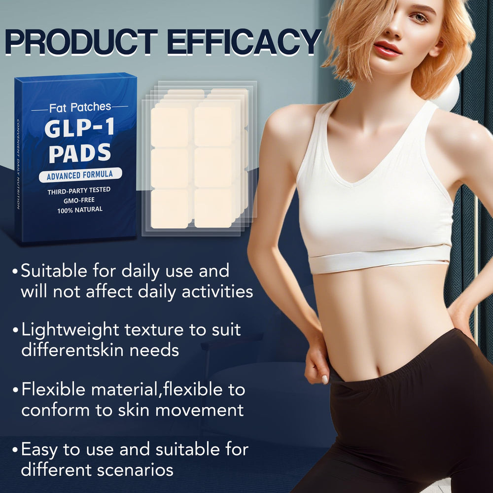 Yueur GLP-1 Patch adhered to clean dry skin