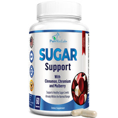 YUMMYVITE Sugar Support 60-capsule bottle label