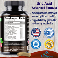Capsules of YUMMYVITE Uric Acid Advanced Formula