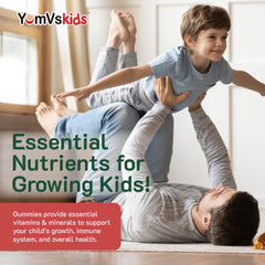 Back of YumVs bottle packaging with usage directions