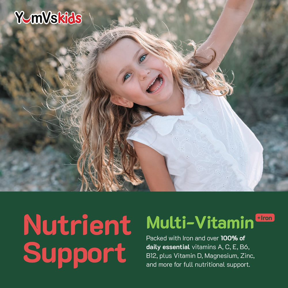 Kosher and Halal certification seals on YumVs bottle