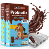 YUM-V'S Kids Probiotic & Prebiotic Chocolate Chewables 60-Count 2-Pack – hero image