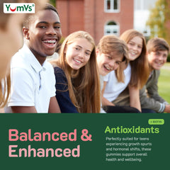 Illustration of two gummies per daily dosage