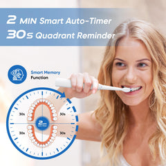 40,000 VPM high-speed motor inside YUNCHI toothbrush
