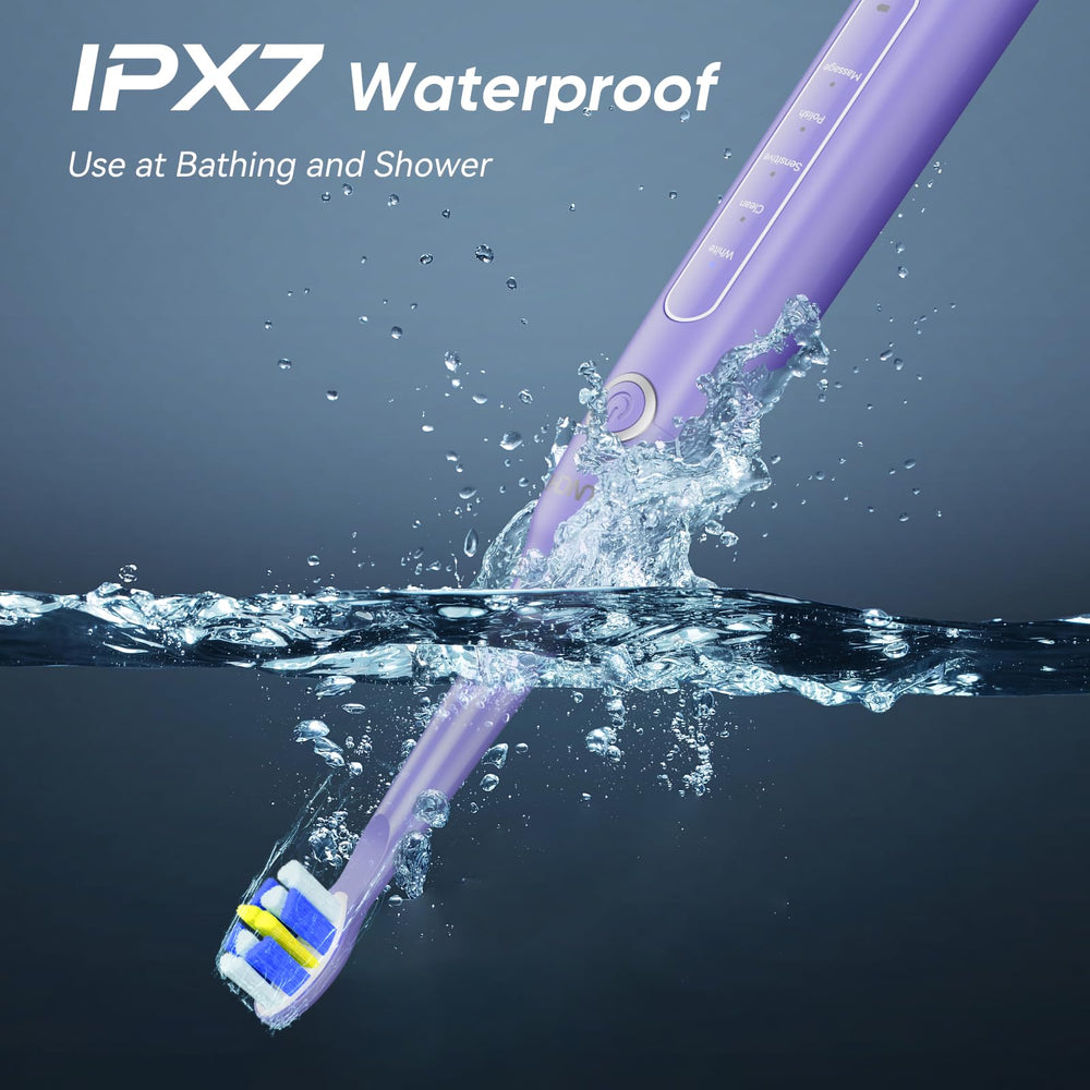 IPX7 waterproof design of YUNCHI electric toothbrush