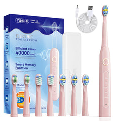 YUNCHI pink electric toothbrush product photo