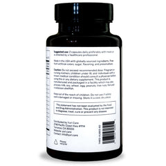 Yuri Care Eurofins certification seal close-up communicates tested safety and quality.