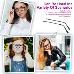Compatible with sunglasses, reading glasses and prescription frames
