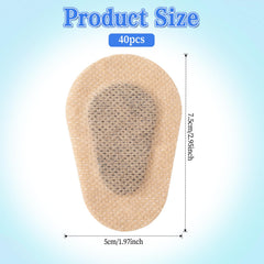 Breathable non-woven fabric eye patches for sleep