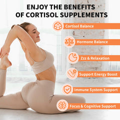 Gummies with key ingredients: Ashwagandha, Magnesium Glycinate, Rhodiola