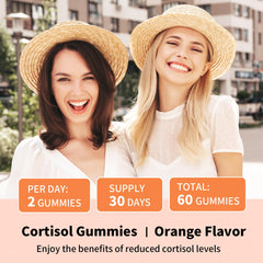 Lifestyle image of a relaxed woman with YXSW gummies