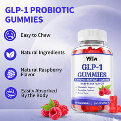 Raspberry-flavored GLP-1 Gummies