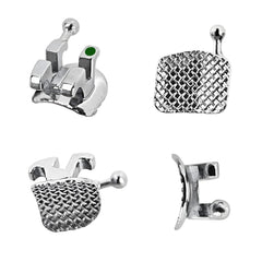 YYING 5 Packs Orthodontic Metal Brackets MBT Slot .022 with Hooks – image 5