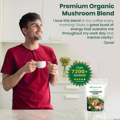 Ingredients and organic certification text on the packaging