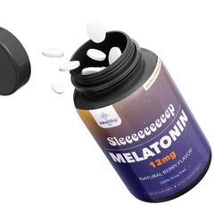 Ingredients highlight natural berry flavor and non-habit forming claim