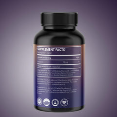 Berry-flavored melatonin bottle ideal for on-the-go use