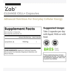 ZAB Urolithin A active lifestyle scene with capsules