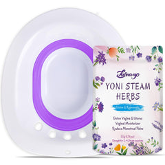 Foldable steam seat designed to fit over standard toilets