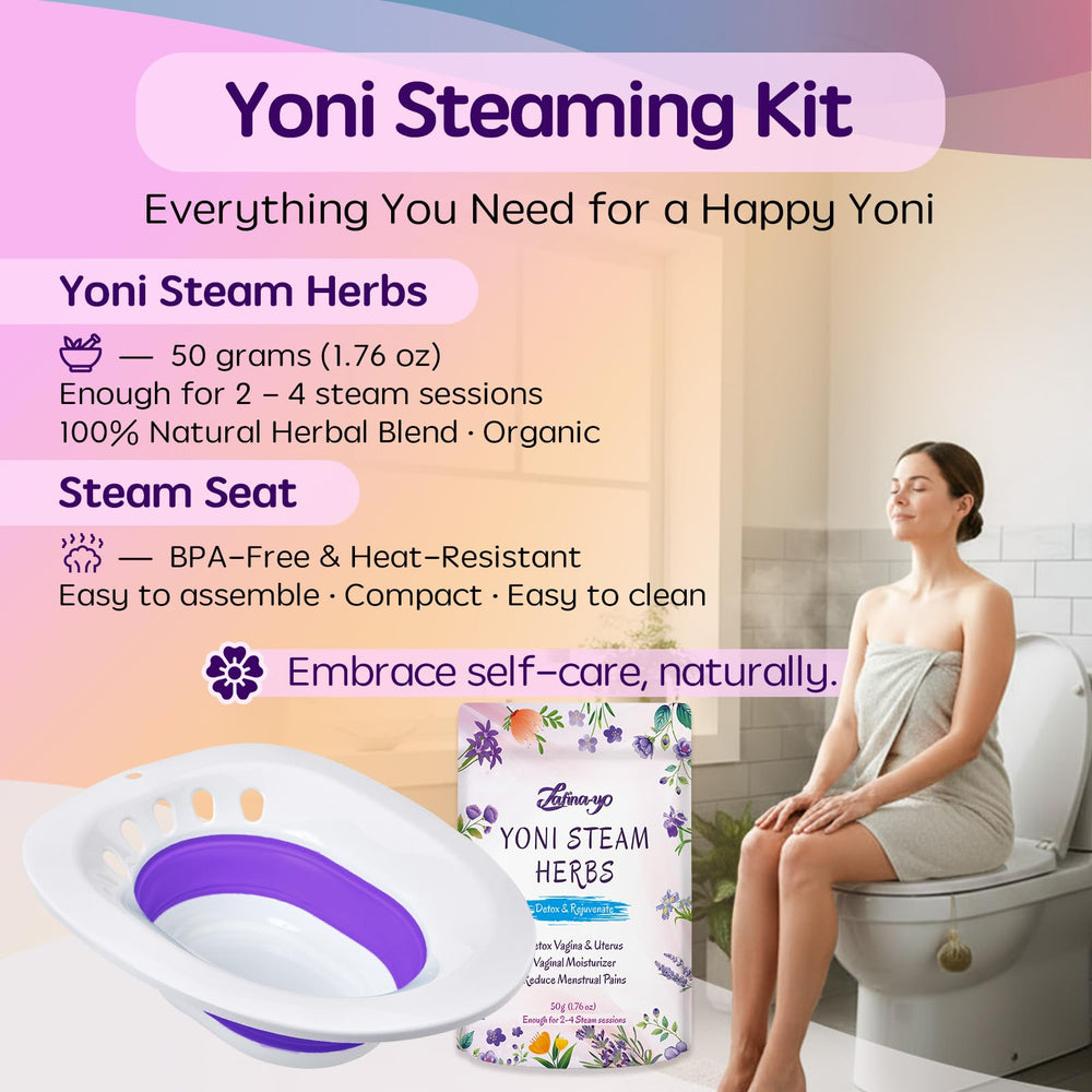 Natural herbal blend (50g) for Yoni steaming with rosemary, oregano, and basil