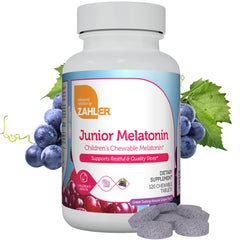 Bottled Zahler 1mg children melatonin grape-flavored chewables (60 count)