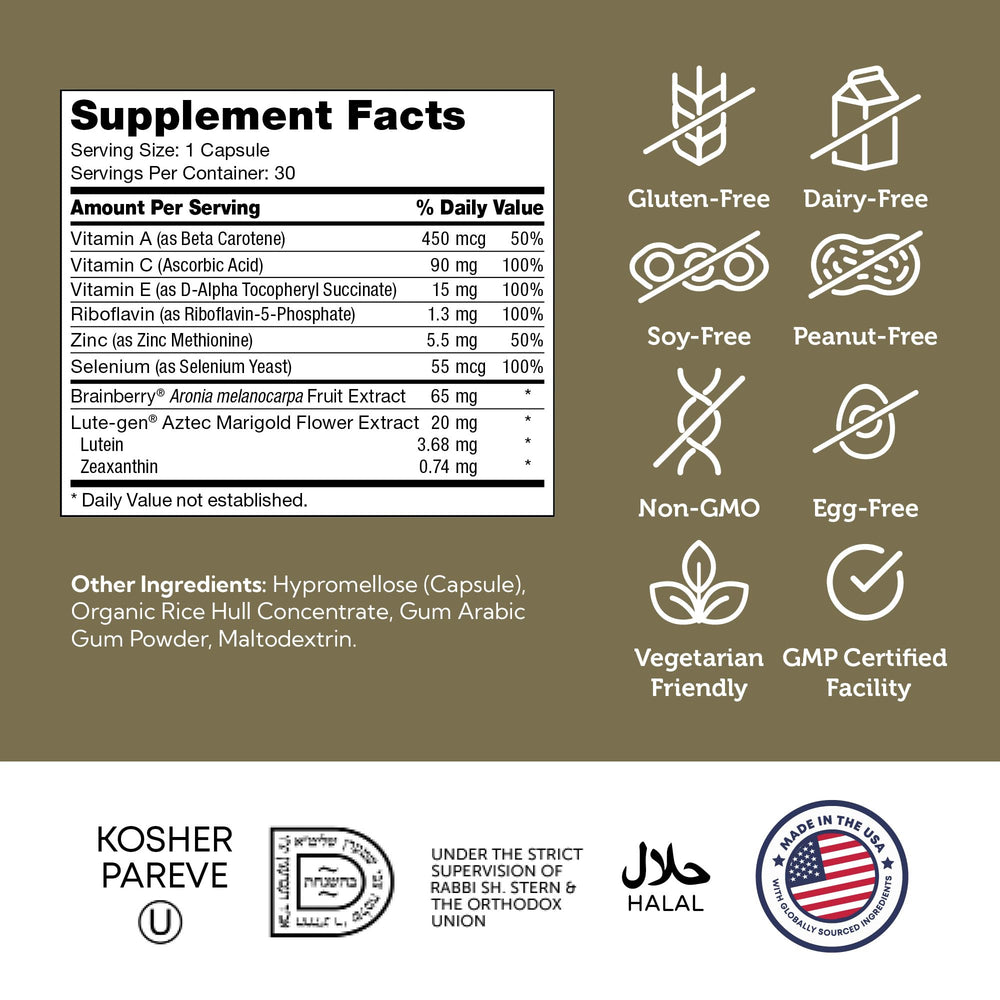 AccuVision capsules close-up