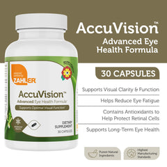 Zahler AccuVision packaging with bottle