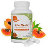 Zahler AfterMeals Digestive Enzymes chewable tablet featuring papaya and pineapple