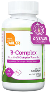 Zahler B-Complex Vitamins bottle label