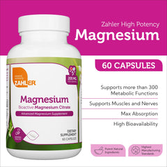 Bioactive Magnesium Citrate for maximum absorption