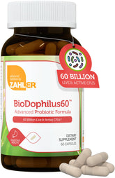 Zahler BioDophilus60 bottle with 60 capsules
