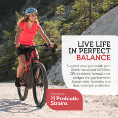 Digestive health concept with BioDophilus60 capsules