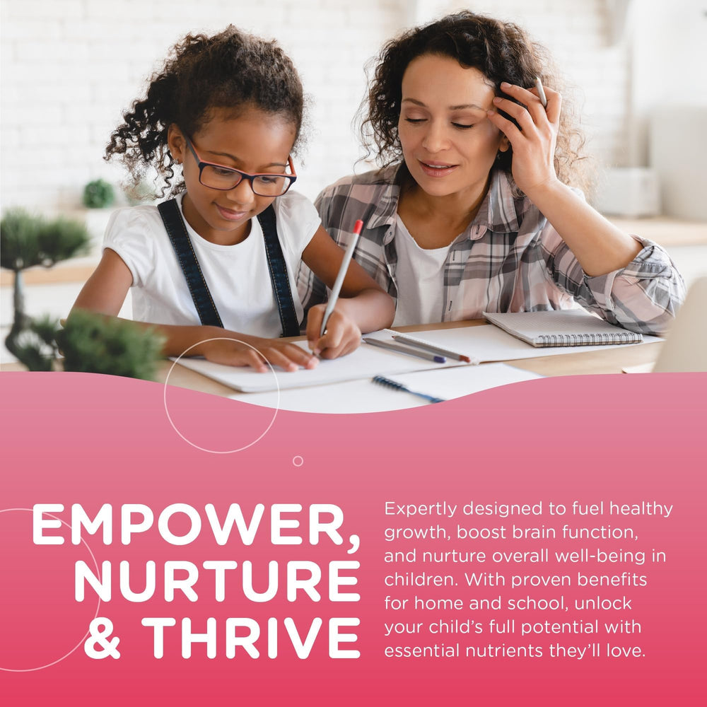 Nutrition label highlighting EPA and DHA in Omega-3 gummies