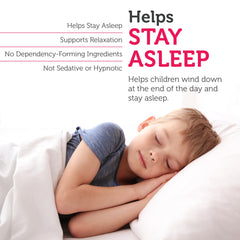 Zahler ChildCalm bottle with kosher and non-GMO notes