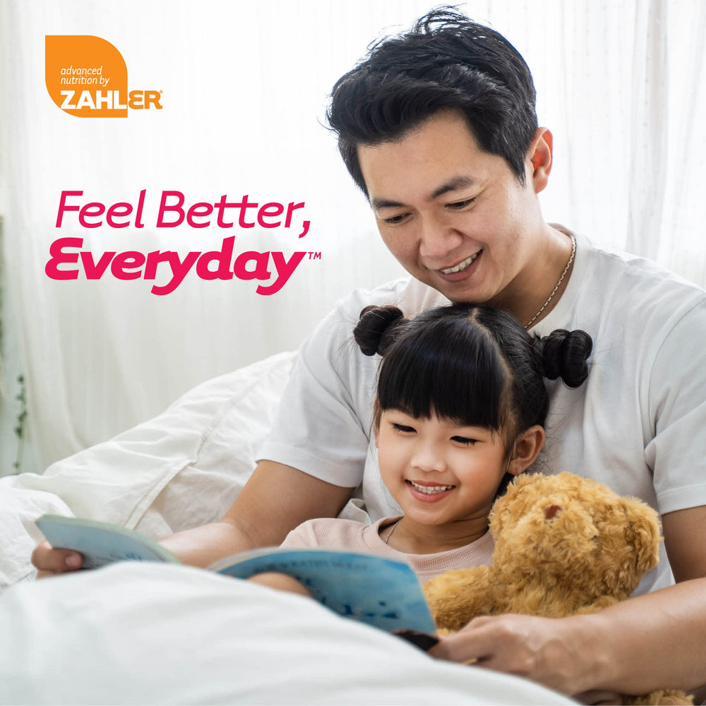 Calm, relaxed child concept image