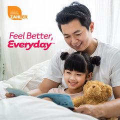 Calm, relaxed child concept image