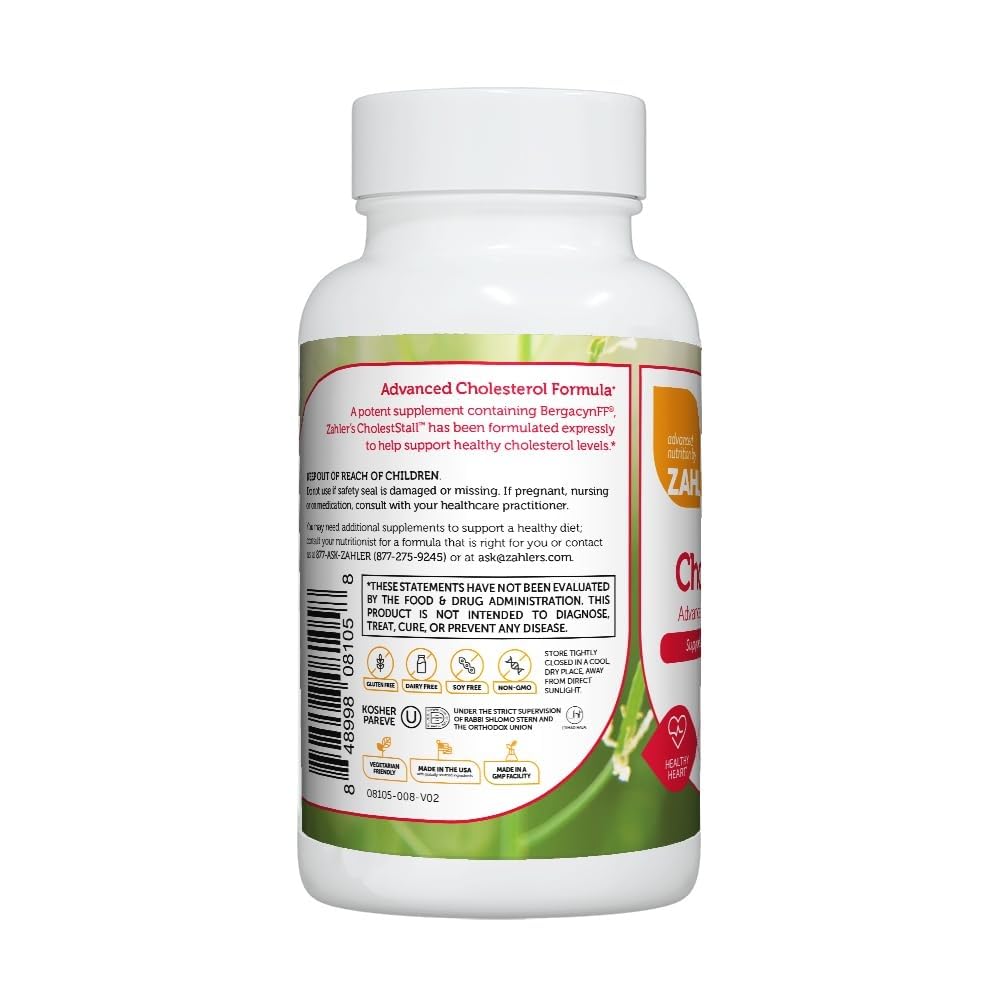 CholestStall label showing Kosher certification