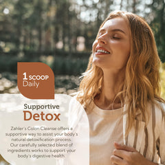 Zahler Colon Cleanse 10 Day Detox flavor-cucumber-mint presents refreshing taste to start the day.