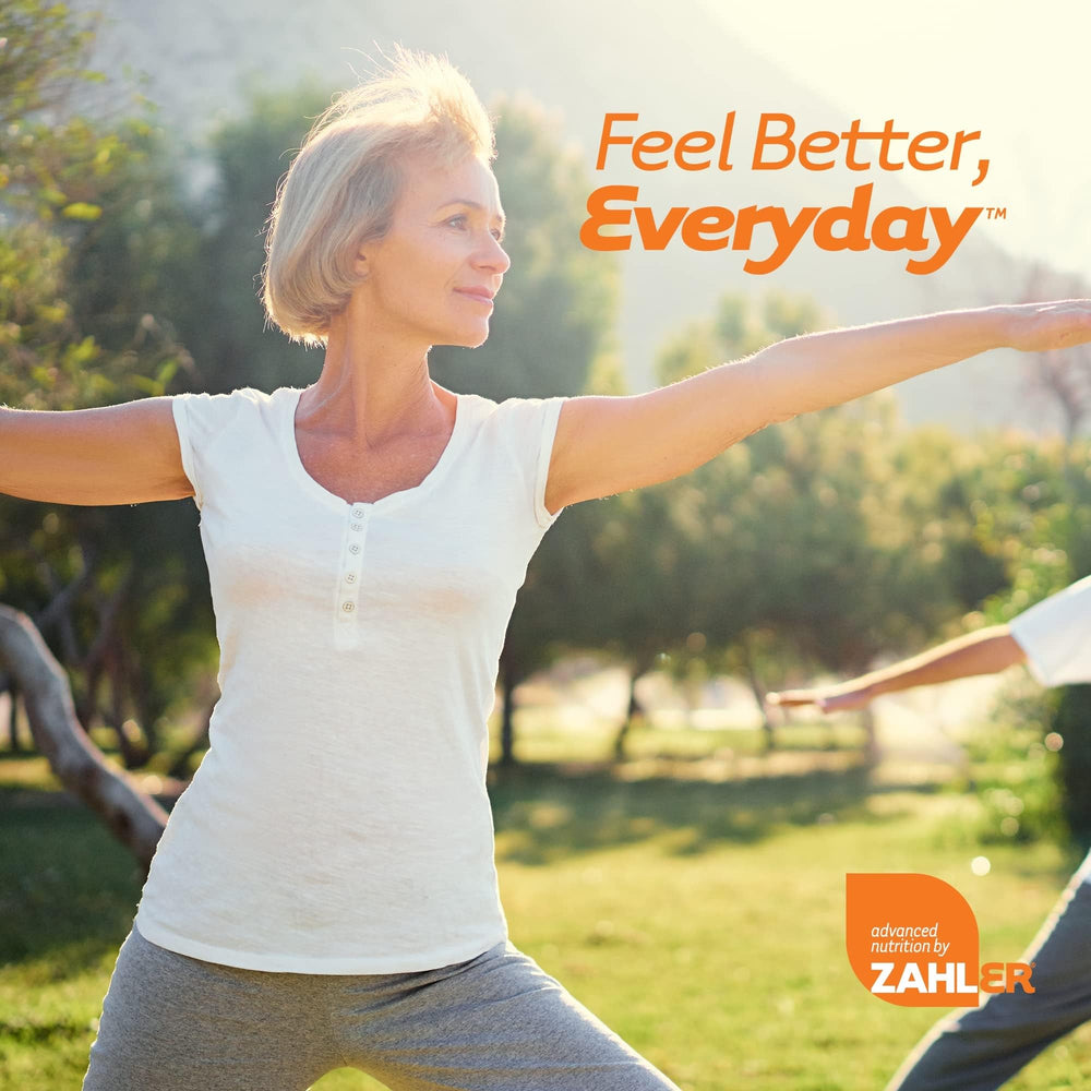 Zahler Core Greens packaging with nutrition details