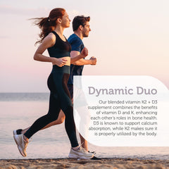 Bone density support with D3 and K2