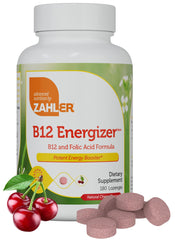 Zahler Energizer B12 5000 mcg lozenge Cherry flavor packaging