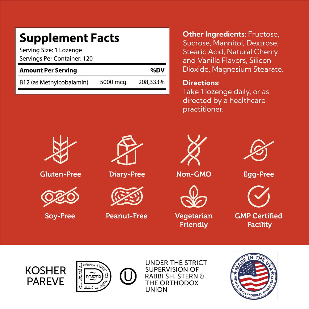 Label highlights kosher, gluten-free, non-GMO attributes