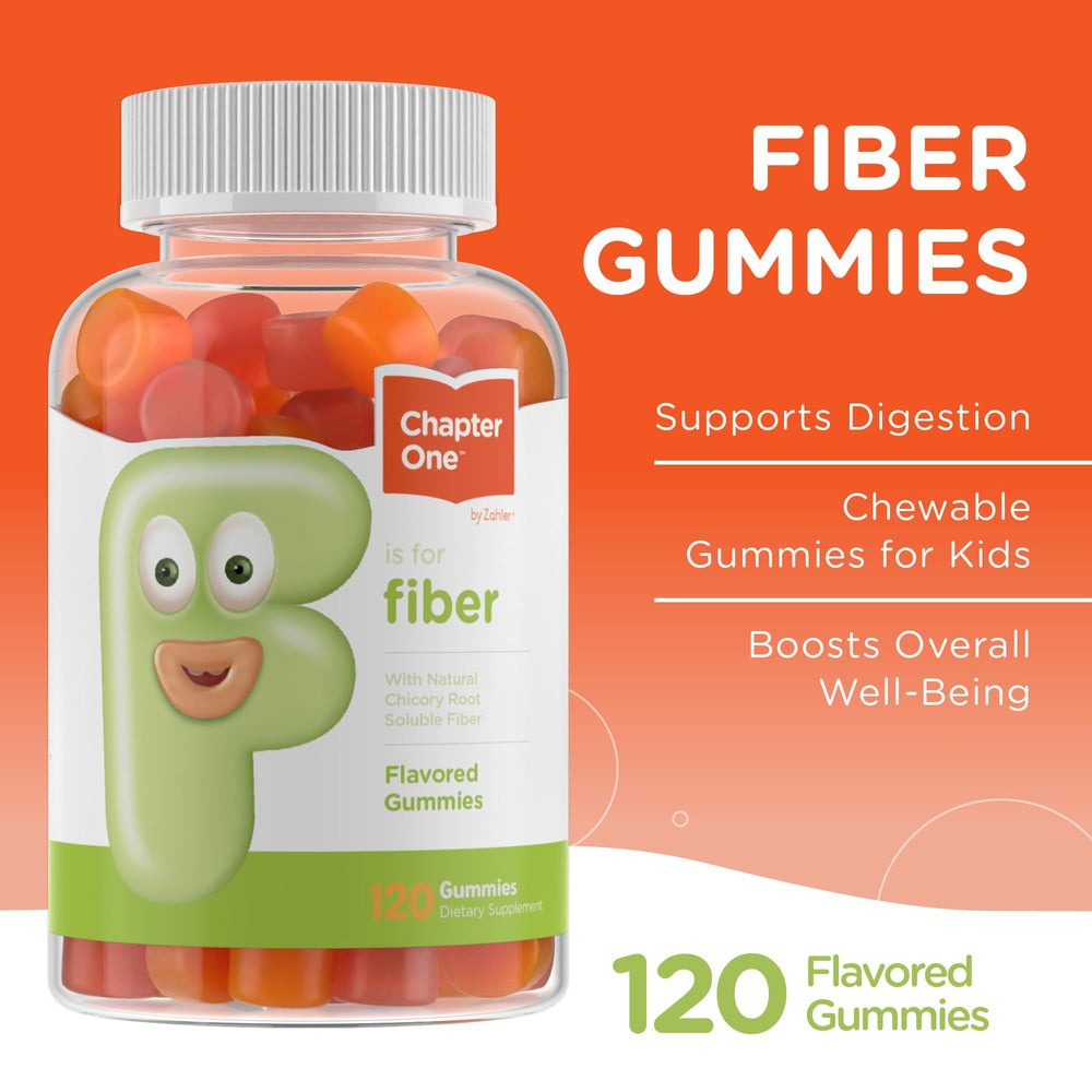 Kosher-certified Zahler Fiber Gummies